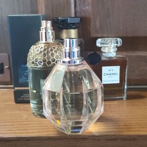 Viktor & Rolf Flowerbomb Body Oil - Silver and Black
